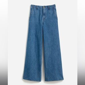 Madewell Jeans Wide Leg Denim Trousers Women’s size 27 NEW